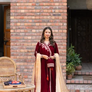 Zarmina (Frock & Dupatta)